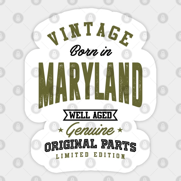 Maryland Sticker by C_ceconello